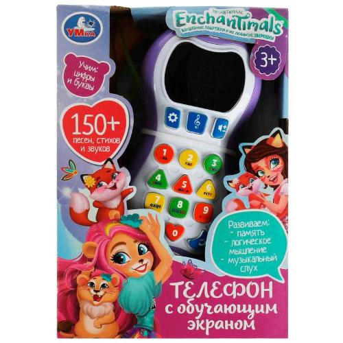 Развивающая игрушка Телефончик Энчантималс Умка HT1066-R4 фото 5