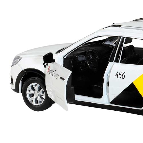 Машинка коллекционная Lada Granta Cross Яндекс Такси Автопанорама JB1251346 фото 4