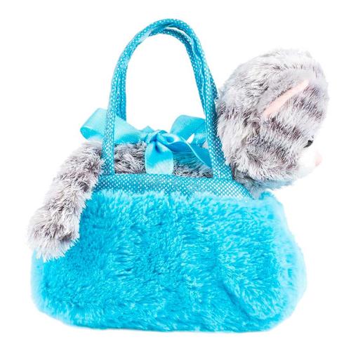 Мягкая игрушка Котик в сумочке-переноске Fancy SUMK0 фото 2