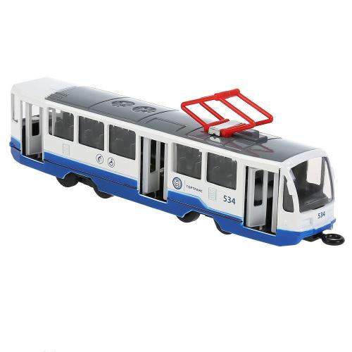 Металлическая модель Трамвай Технопарк TRAM71403-18SL-BUWH