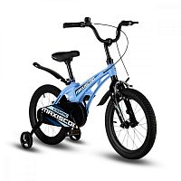 Велосипед детский Maxiscoo Cosmic Стандарт 16'' 2024 Maxitoys MSC-С1633 небесно-голубой матовый
