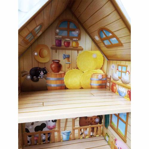 Кукольный домик быстрой сборки Ферма Dream House Десятое Королевство 04713 фото 2