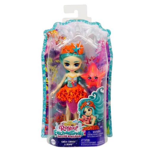 Кукла с питомцем Морская звезда Enchantimals Mattel FNH22 фото 6