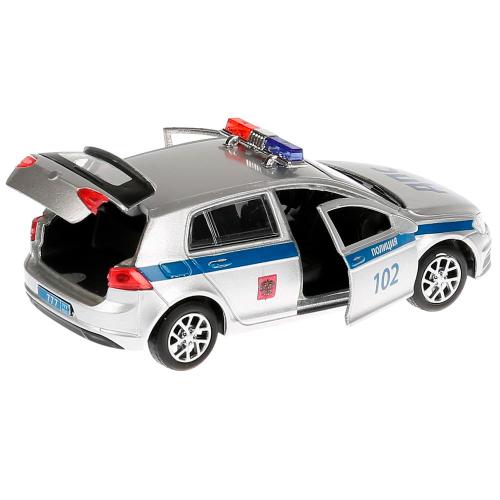 Коллекционная машинка Volkswagen Golf Полиция Технопарк Golf-P фото 2