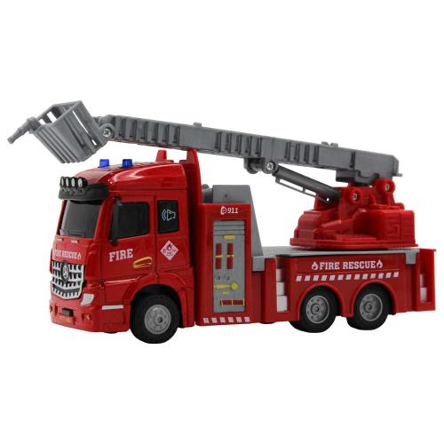 Игрушка Пожарная машина с выдвижной лестницей die-cast Funky toys FT61079 фото 2