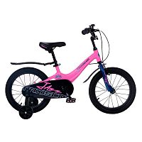 Велосипед детский Maxiscoo Jazz Стандарт 16'' 2024 Maxitoys MSC-J1632 розовый матовый