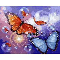 Картина по номерам Прекрасные бабочки 40х50 GX 22072