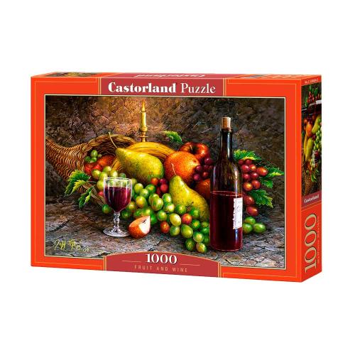Пазл Фрукты и вино 1000 элементов Castorland C-104604 фото 2