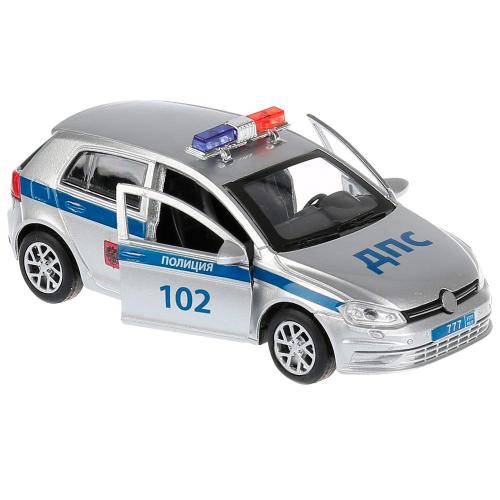 Коллекционная машинка Volkswagen Golf Полиция Технопарк Golf-P фото 3