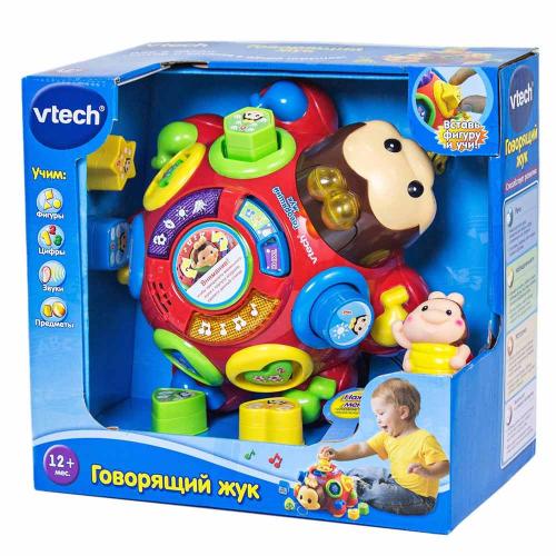 Развивающая игрушка-каталка Говорящий жук Vtech 80-111226 фото 2
