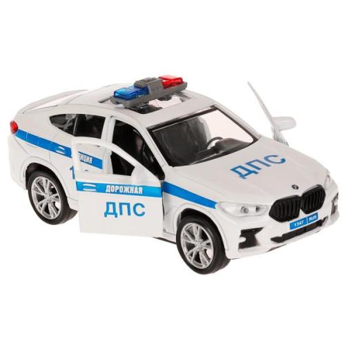 Игрушка Машина BMW X6 Полиция Технопарк X6-12POL-WH фото 4