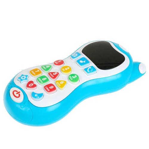 Музыкальная игрушка Телефон с LED экраном Синий Трактор Умка HT1066-R5 фото 2