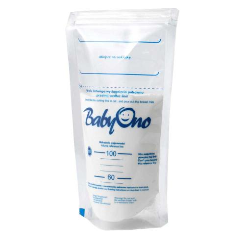 Пакеты для хранения молока 20 шт BabyOno 1039
