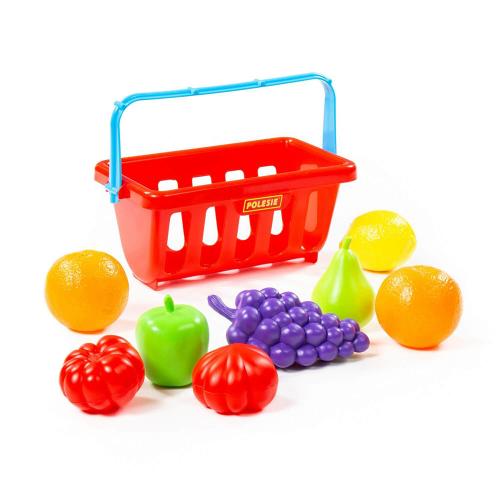Игровой набор корзина с овощами и фруктами №2 Полесье 46963