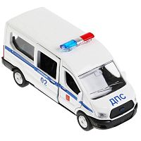 Коллекционная машинка Ford Transit Полиция Технопарк SB-18-18-P(W)-WB