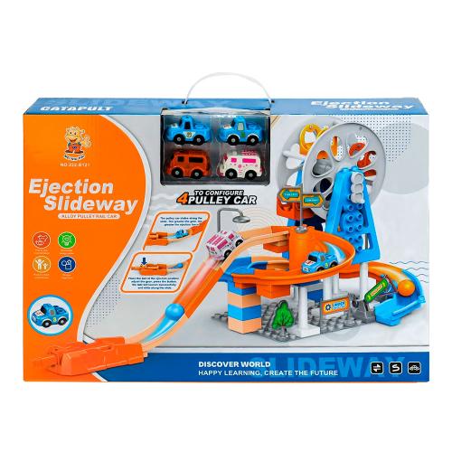 Конструктор Ejection Slideway Junfa Toys 222-B121 фото 2