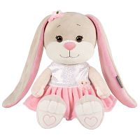 Мягкая игрушка  Зайка Лин в Серебристо-Розовом Платье 20 см Jack&Lin JL-02202312-20