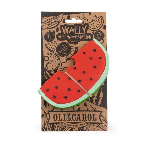Прорезыватель для зубов Wally The Watermelon L-WALLY WATERMELON-UNIT Oli&Carol фото 2