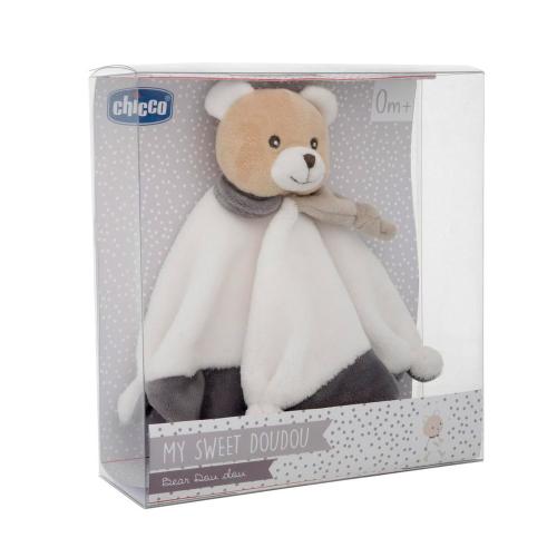 Игрушка-комфортер Chicco Медвежонок Doudou с одеяльцем фото 3