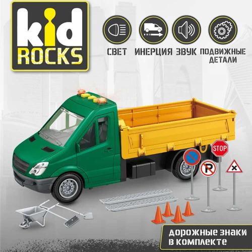 Игрушка Бортовой грузовик KID ROCKS AB-2123 фото 6
