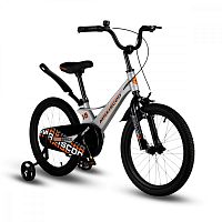 Велосипед детский Maxiscoo Space Стандарт 18'' 2024 Maxitoys MSC-S1833 серый жемчуг