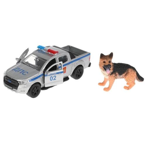Игрушка Машина Ford Ranger Пикап 12 см и собака Технопарк SB-18-09-FR-P+DOG-WB фото 3