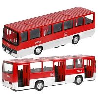 Машинка металлическая Рейсовый автобус Технопарк IKABUS-17-RDWH