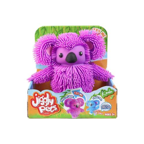 Игрушка Коала фиолетовая интерактивная Jiggly Pets 40394 фото 3