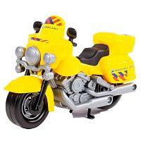 Мотоцикл Скорая помощь 27 см Полесье 48097 желтый