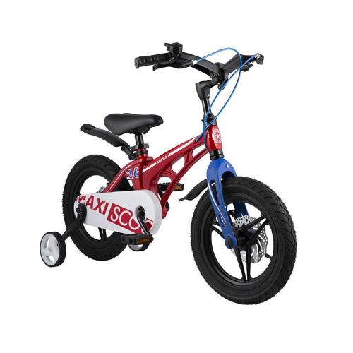 Детский двухколесный велосипед Cosmic Делюкс 16 Maxiscoo MSC-C1613D красный фото 2
