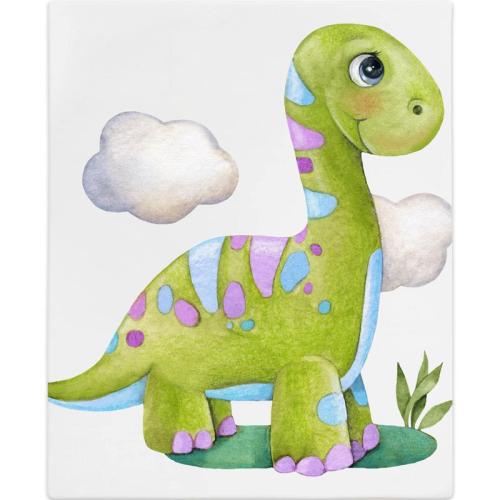 Трикотажный плед Динозаврик Luxury Baby РП-005-26