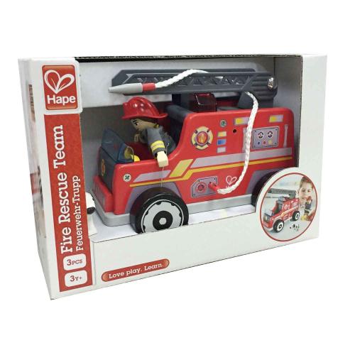 Игрушка Пожарная машина с водителем Hape E3024_HP фото 2